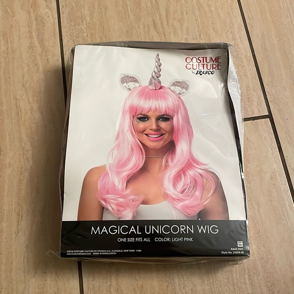 Magical Unicorn Wig - Picture 1 of 3